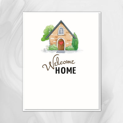 Welcome Home - Note card - 1