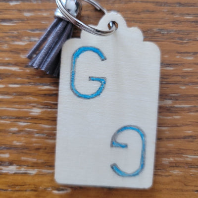 Initial Key Chain G - 1