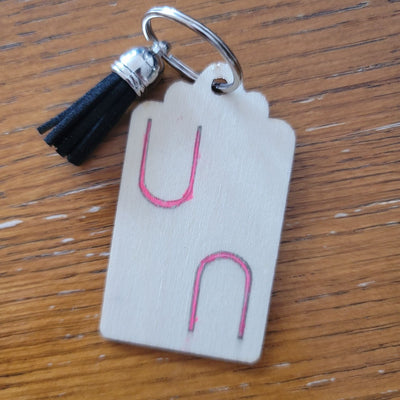 Initial Key Chain U - 1
