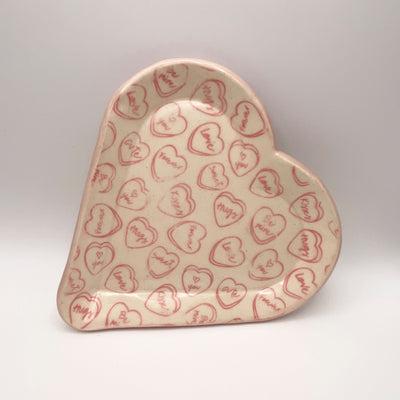Small heart plate - 1