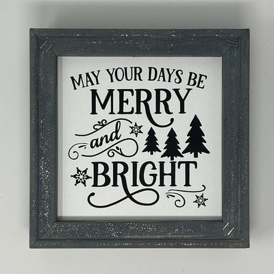 Merry and Bright, grey stain - 1