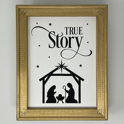 True Story, gold stain - 1