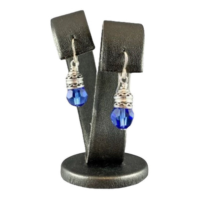 Multicapped Swarovski Crystal Earrings - 1