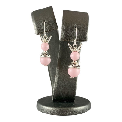 Pastel Pink Bunny Earrings - 1